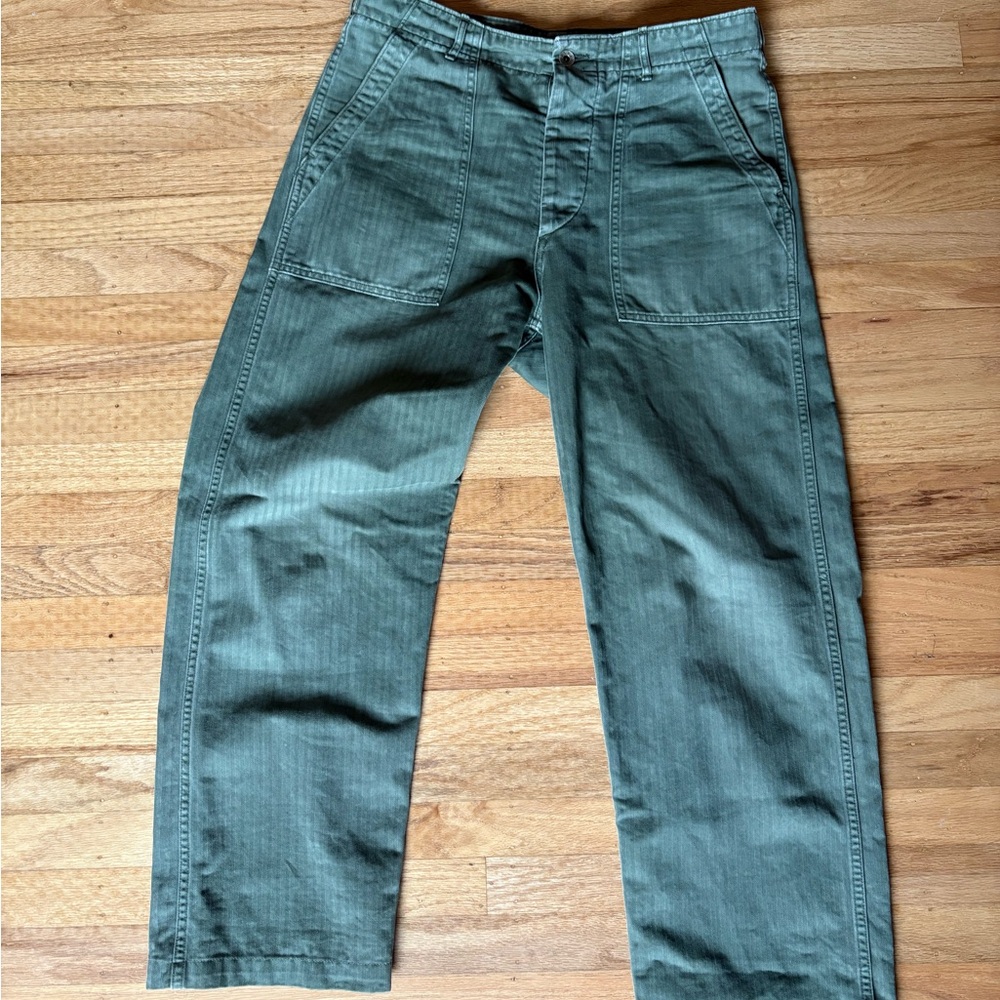 Orslow x Canoe Club Herringbone Fatigues